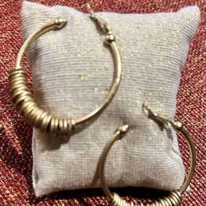 Elegant Gold Hoop Earrings